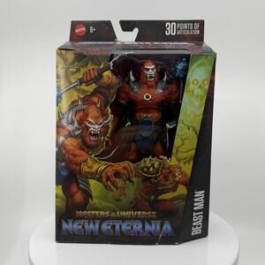 Masters of the Universe Masterverse New Eternia Beast Man Action Figure New